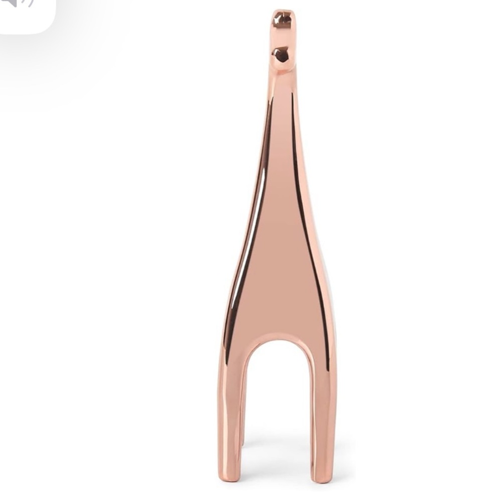 NWOT Umbra Rose Gold Giraffe Jewelry Holder - Picture 3 of 9